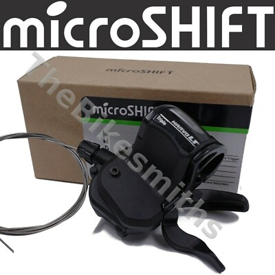 microSHIFT Marvo LT 3 Speed Left Hand Trigger Shifter MTB Mountain Bike