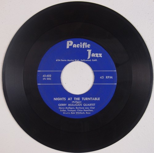 超貴重！78rpm GERRY MULLIGAN CHET BAKER Gerry Mulligan, Chet Baker - Gerry Mulligan-Chet Baker