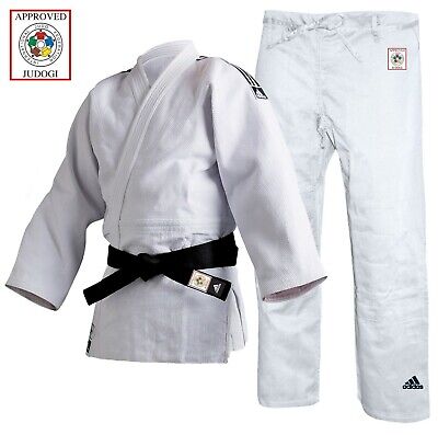 Adidas Champion 2 Judo Uniforme Ijf Approvato Judoka Suit Heavyweight Judo Gi