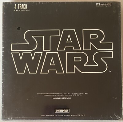 STAR WARS Original Soundtrack by John WIlliams Reel to Reel 7 1/2 4 track 1977