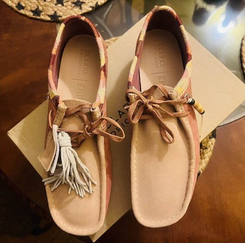 Clarks/END wallabees. “pink Interest” Size 11 | eBay