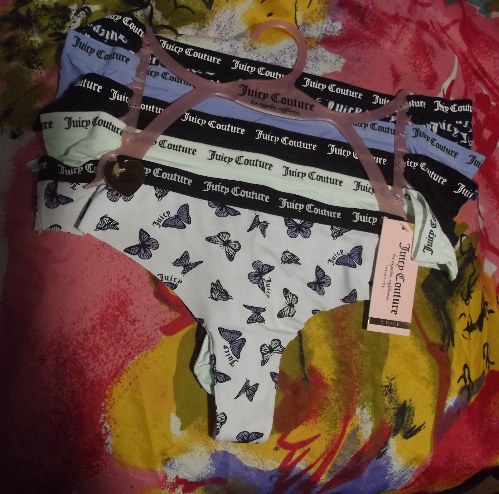 Juicy Couture◆ディアマンテ JC ロゴ ショーツ Black jd_749115_a