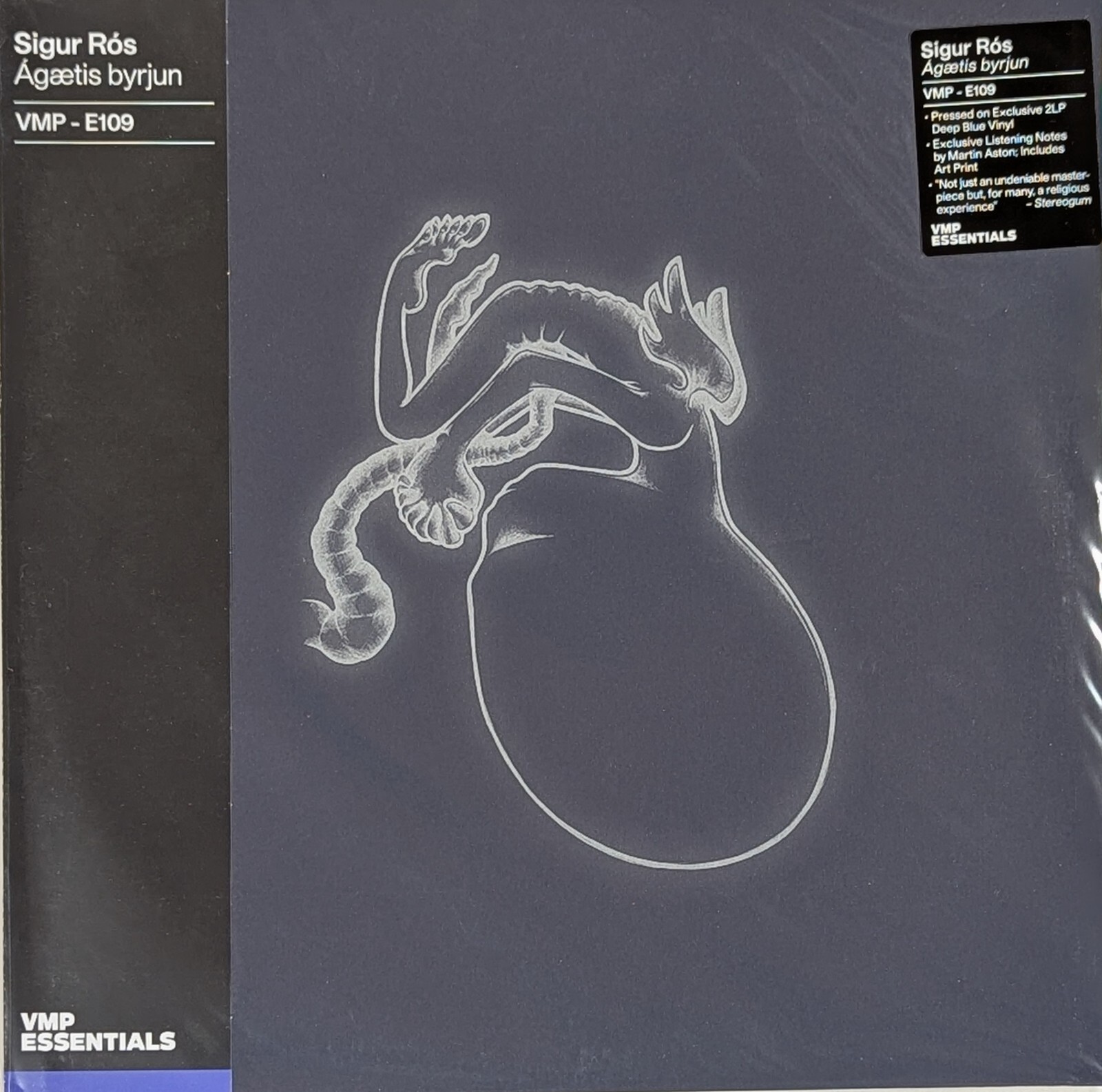 SIGUR ROS Med Sud I Eyrum Vid Endalaust SEALED 2LP Clear w