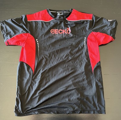 Ecko Function Shirt Mens L Black Short Sleeve Graphic Print Polyester