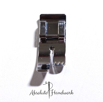 SNAP ON 1/4'' STRAIGHT STITCH PRESSER FOOT JANOME BOTHER PFAFF DOMESTIC SEWING