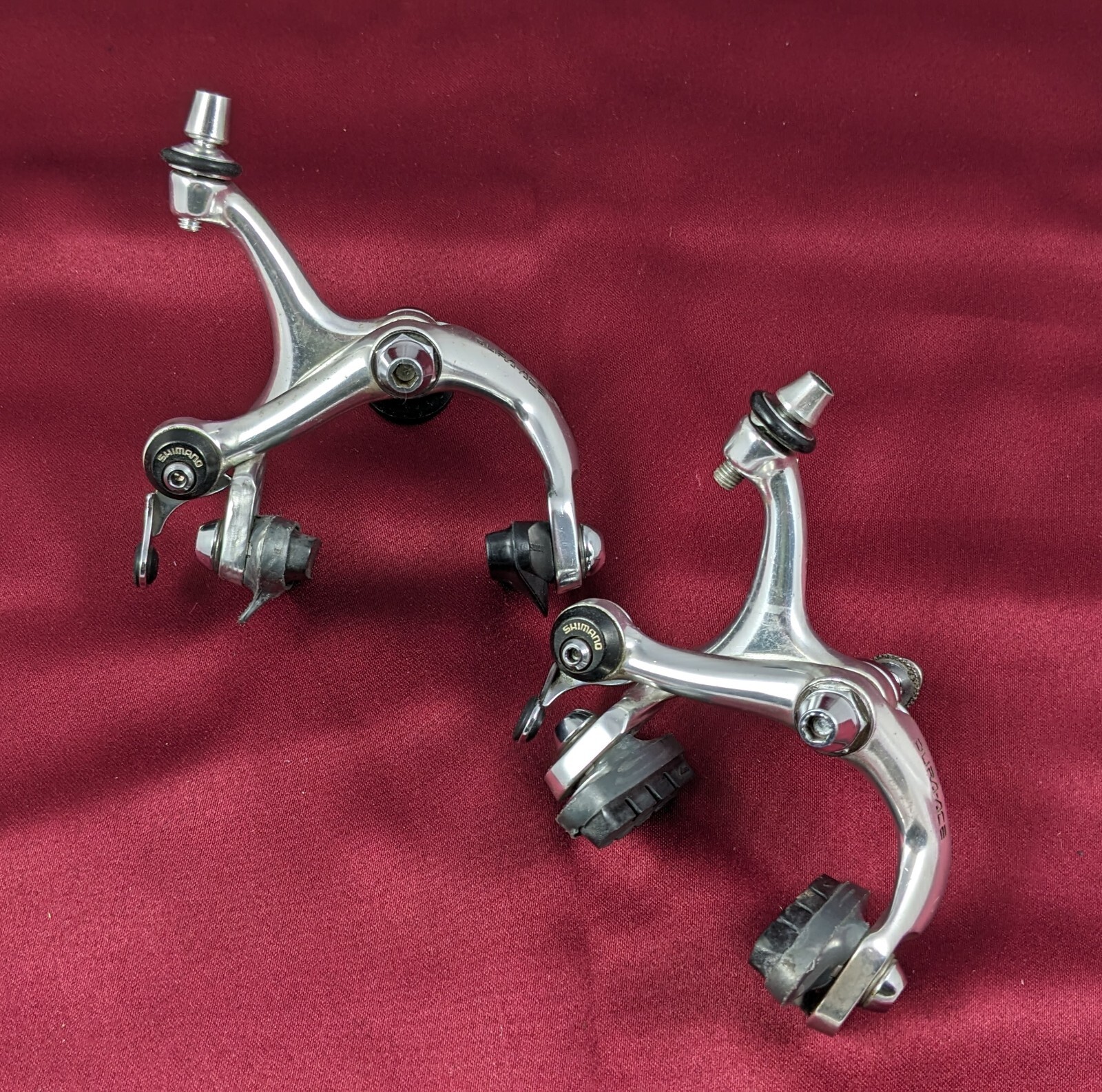 キャリパーブレーキ　Shimano Dura-ace BR-7400 Shimano Dura-Ace BR-7400 Front/Rear Brake Set Silver QR Road