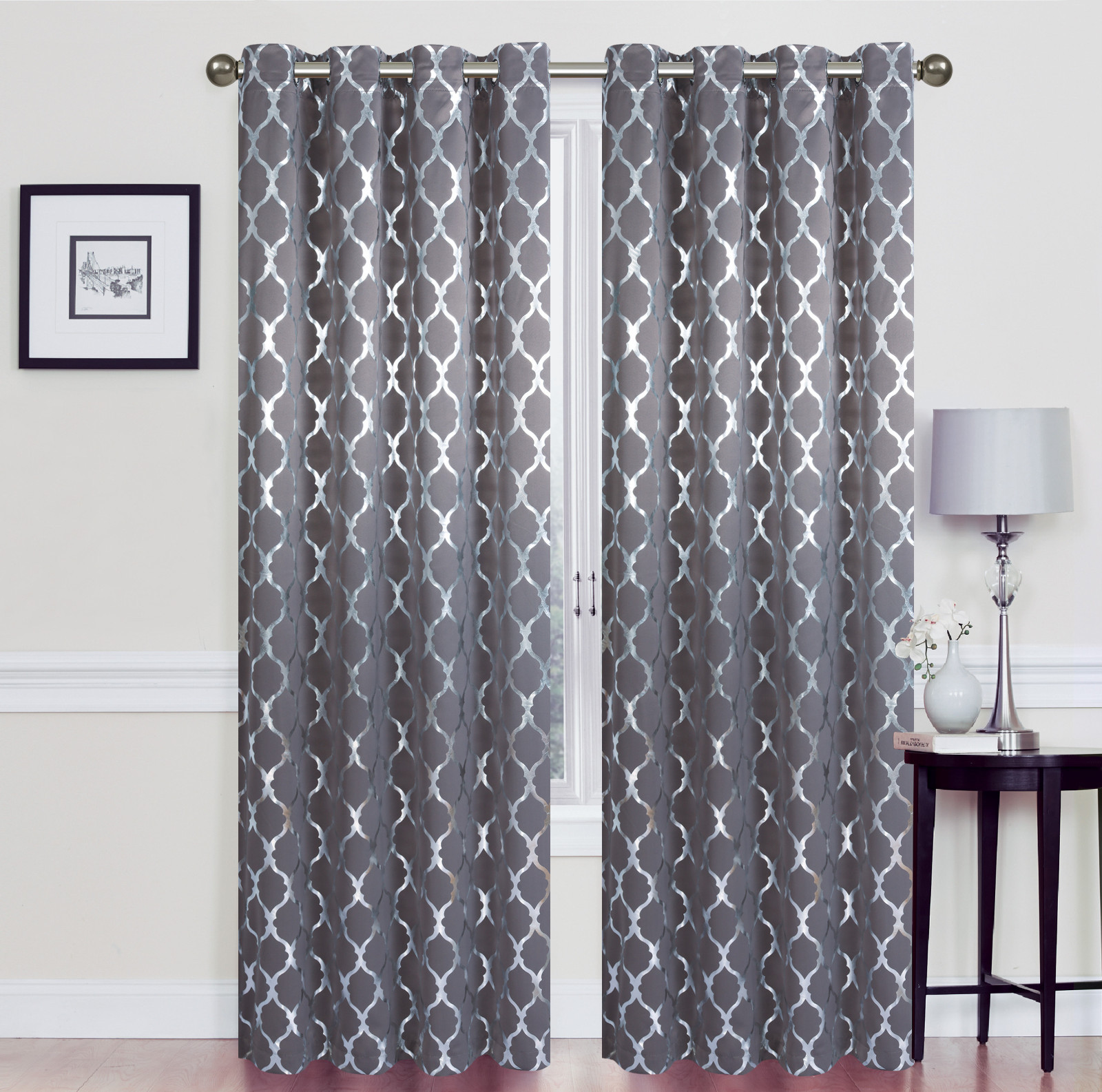 Pacote Com 2 100 Blackout Folha Metalica Trellis Projetado