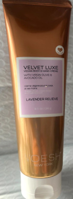 VOESH NEW YORK VELVET LUXE VEGAN BODY&HAND CREAM TANGERINE GLOW  W.AVOCADO OIL