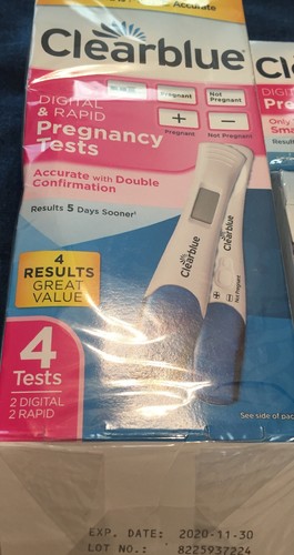 Clearblue Digital Ovulation & Pregnancy Test Lot