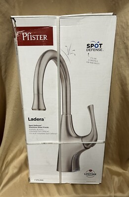 NEW!  Pfister Ladera Stainless Steel Finish Kitchen Faucet