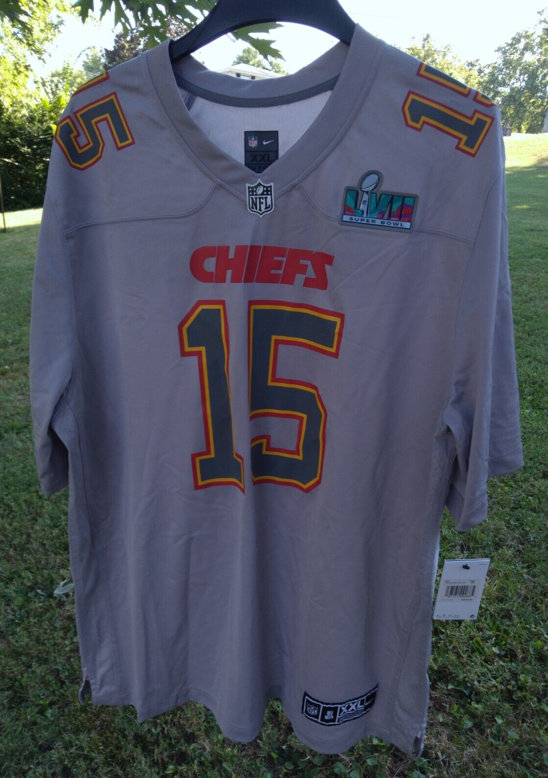 NFL チーフス パトリック・マホームズ NIKE リミテッドジャージ【MD】 Nike Men's Kansas City Chiefs Patrick Mahomes #15 Vapor