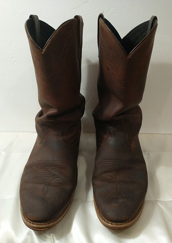 Laredo Dark Brown Western Size 11.5 D