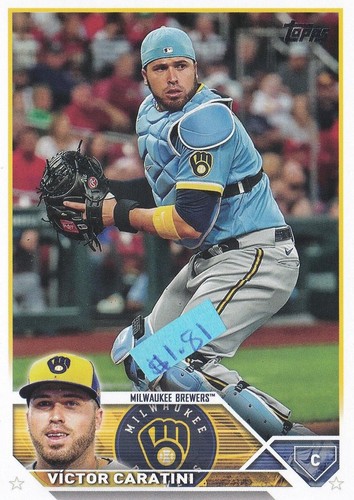 2023 Topps Complete Set - Victor Caratini #361