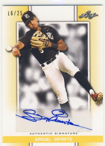 2019 Leaf Perfect Game National Showcase - Sammy Infante #BA-SI1