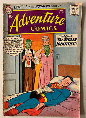Adventure Comics #270 DC (2.0 GD) cover detached 4'' cover spine split (1960)