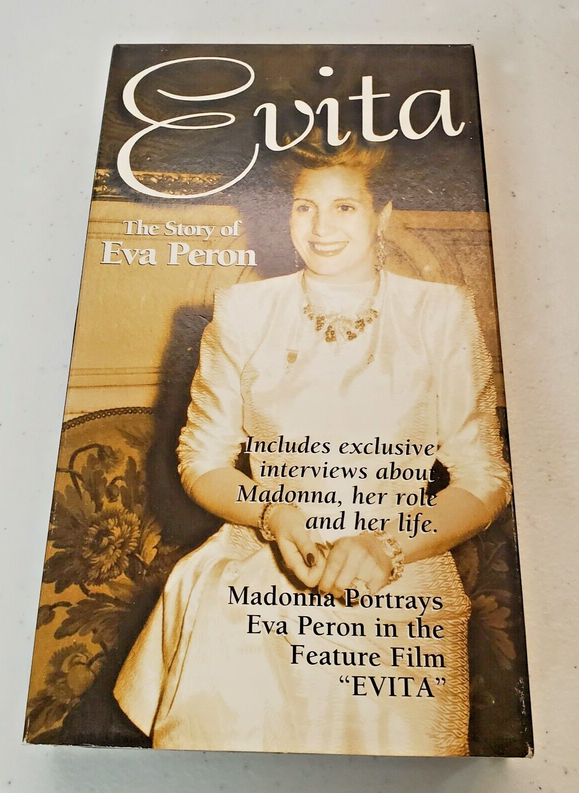 Evita: Story of Eva Peron [VHS]