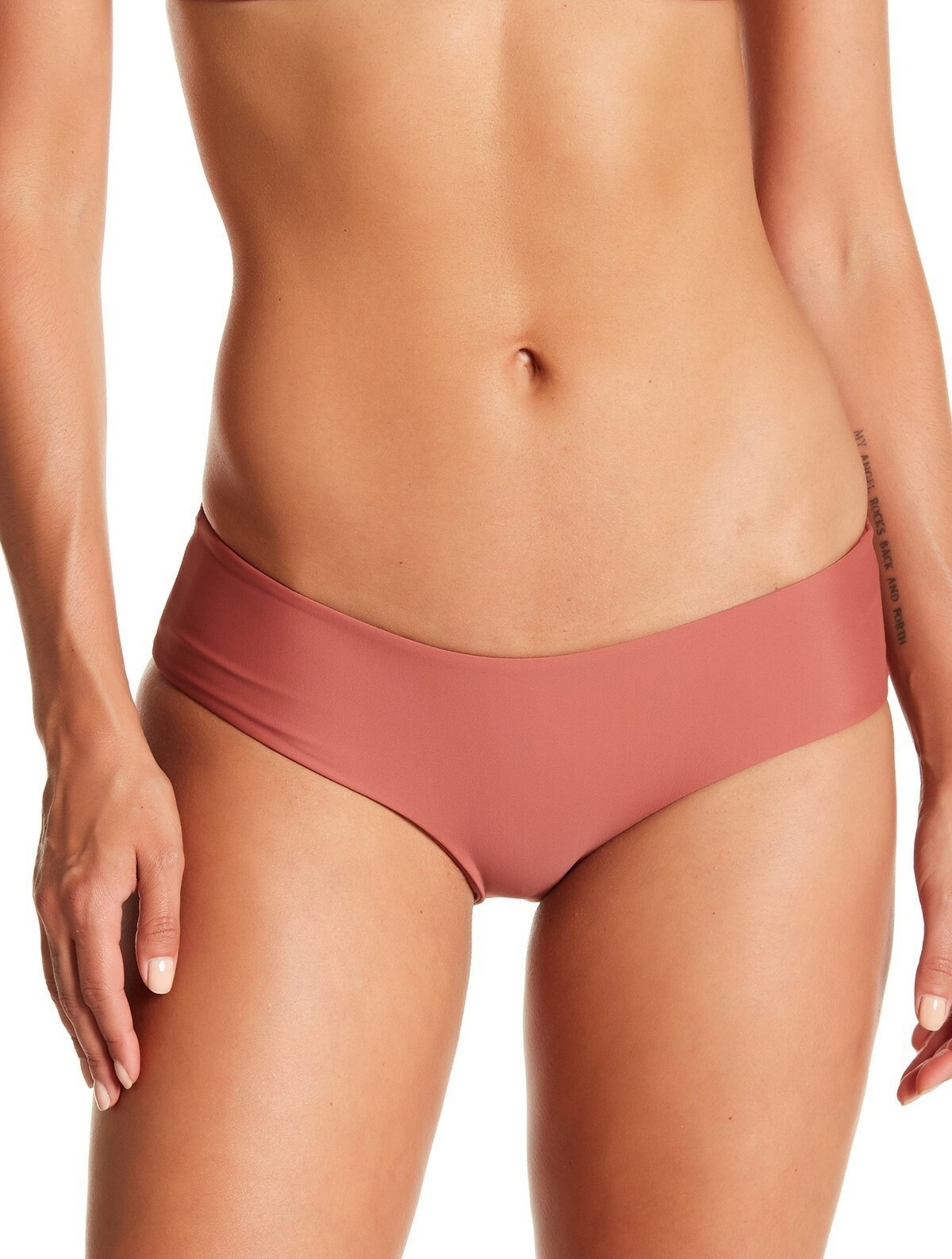 MIKOH Swimwear Bondi Bottom (Lychee) Women's Swimwear Size Small