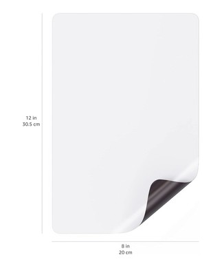 New/Open Box-Amazon Basics Magnetic Dry Erase Whiteboard Sheets, 2-Pack