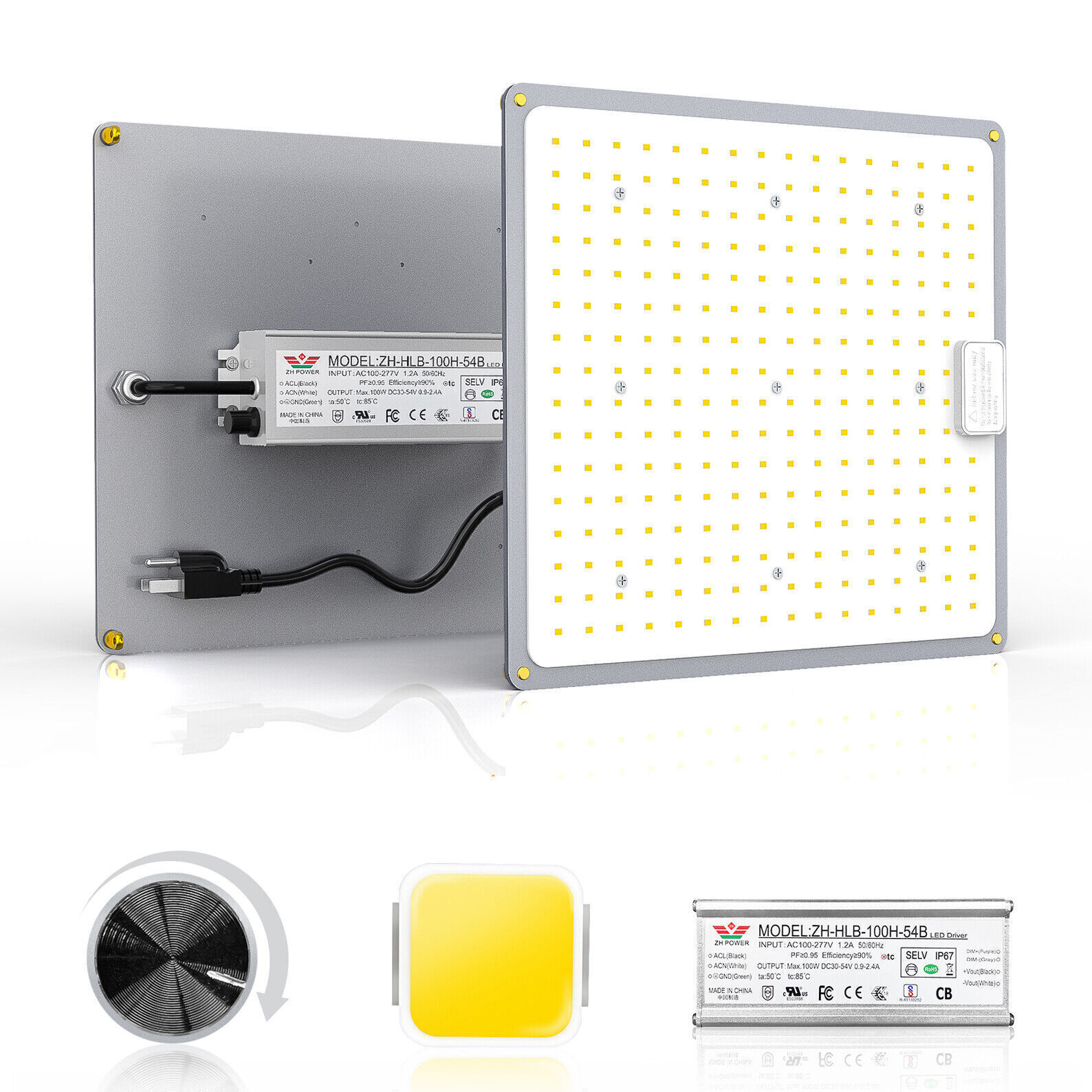 Greenhouse Hydroponic Veg Plant Seed Bloom Flower Lamp 1200watt