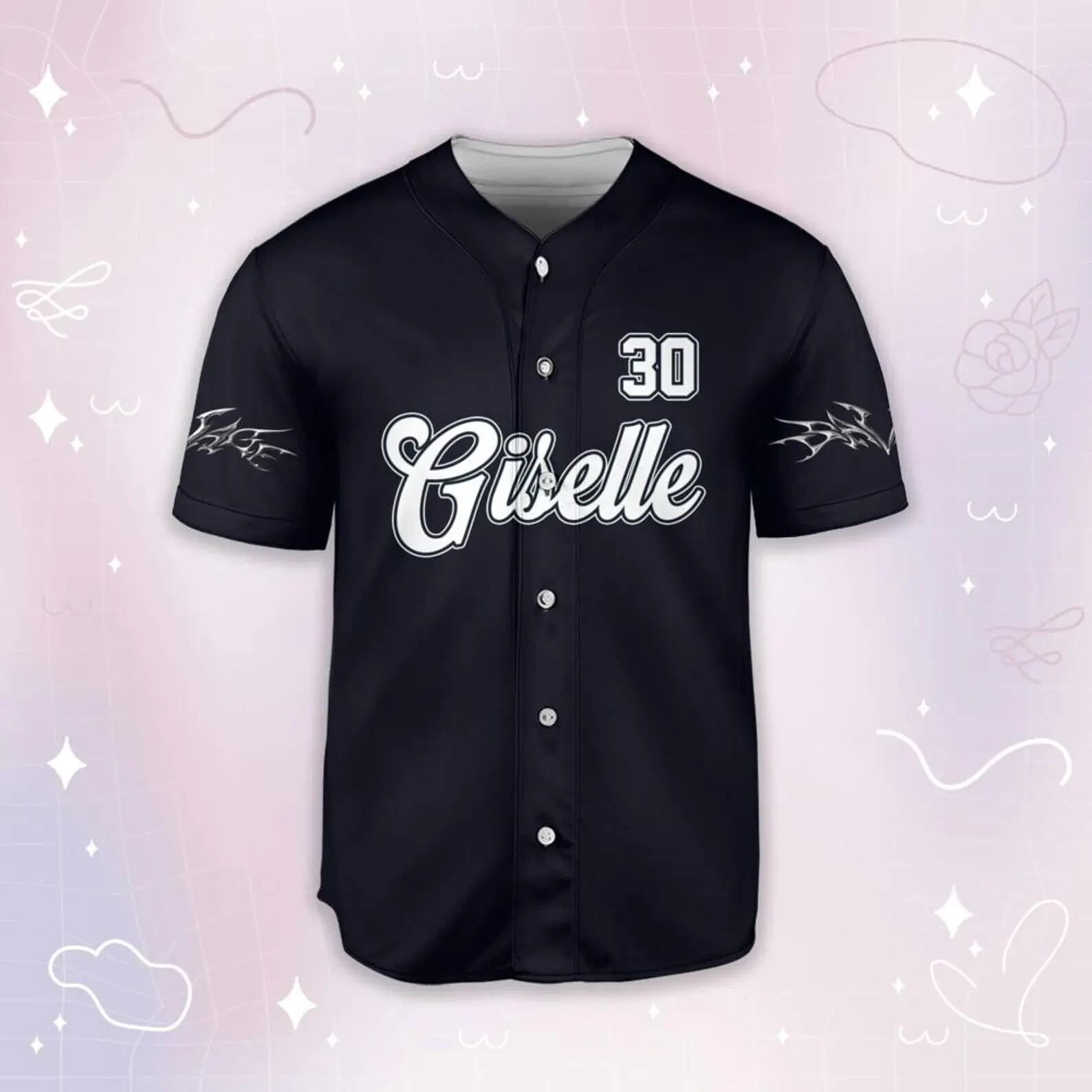 AESPA GISELLE Baseball Jersey MY Merch Shirt Kpop Concert