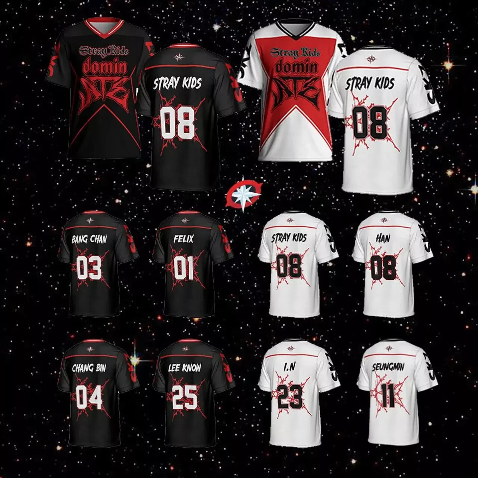 Stray Kids [Bang Chan] UNIFORM SHIRT World Tour dominATE JAPAN