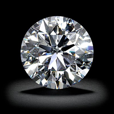 Lab Grown Diamond 2CT Round Top Quality Engagement Diamond D Color VVS1 Grade A8