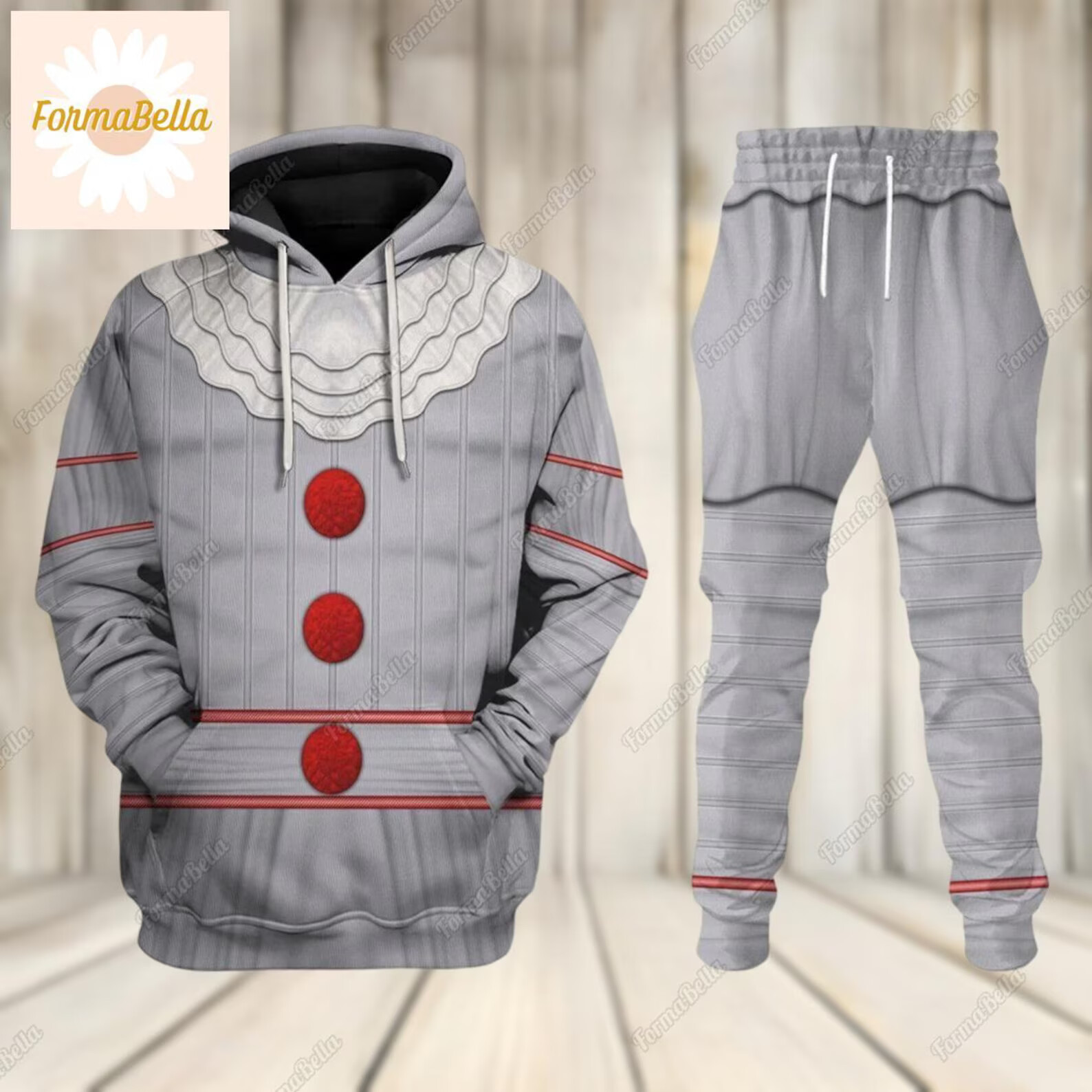 Halloween Pennywise Costume 3D HOODIE Mother day Gift All Over Print Best Price