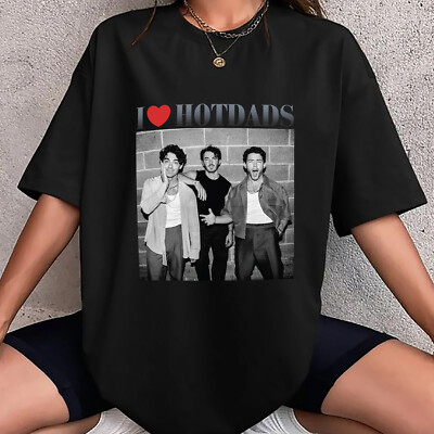 Jonas Brothers T-Shirt, I Love Hot Dads Shirt, In My Jonas Brothers Ara Tee