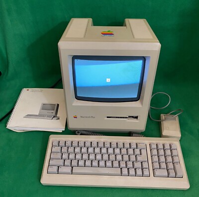 アップル Macintosh Plus 1MBモデル M0001A オリジナルボックス付___