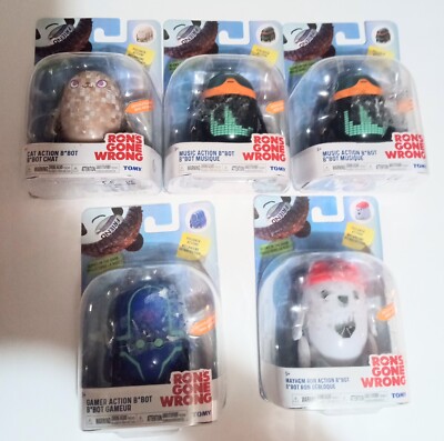 TOMY Rons Gone Wrong Action Figure Bundle of 5.New.