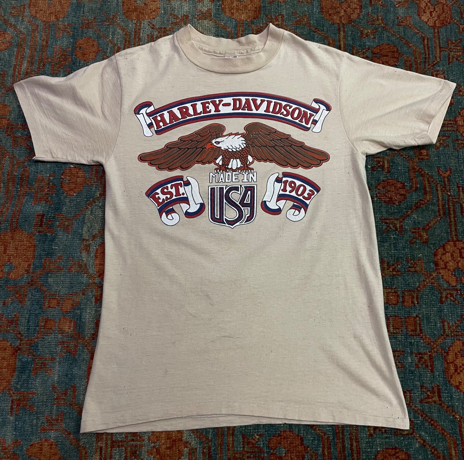 70s harley davidson shirt