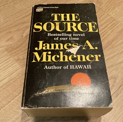 The Source by James A Michener - 1968 Fawcett Crest Paperback 5th Printing