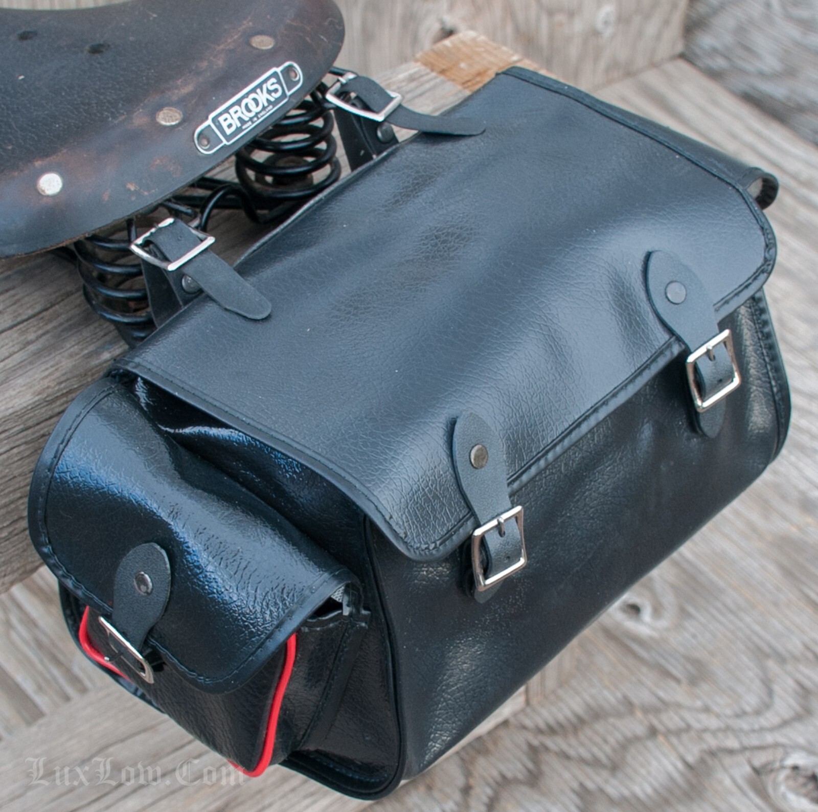 ヴィンテージ　自転車バッグ NOS Vintage Buckeye Bicycle Saddle BAG Schwinn Raleigh Tour