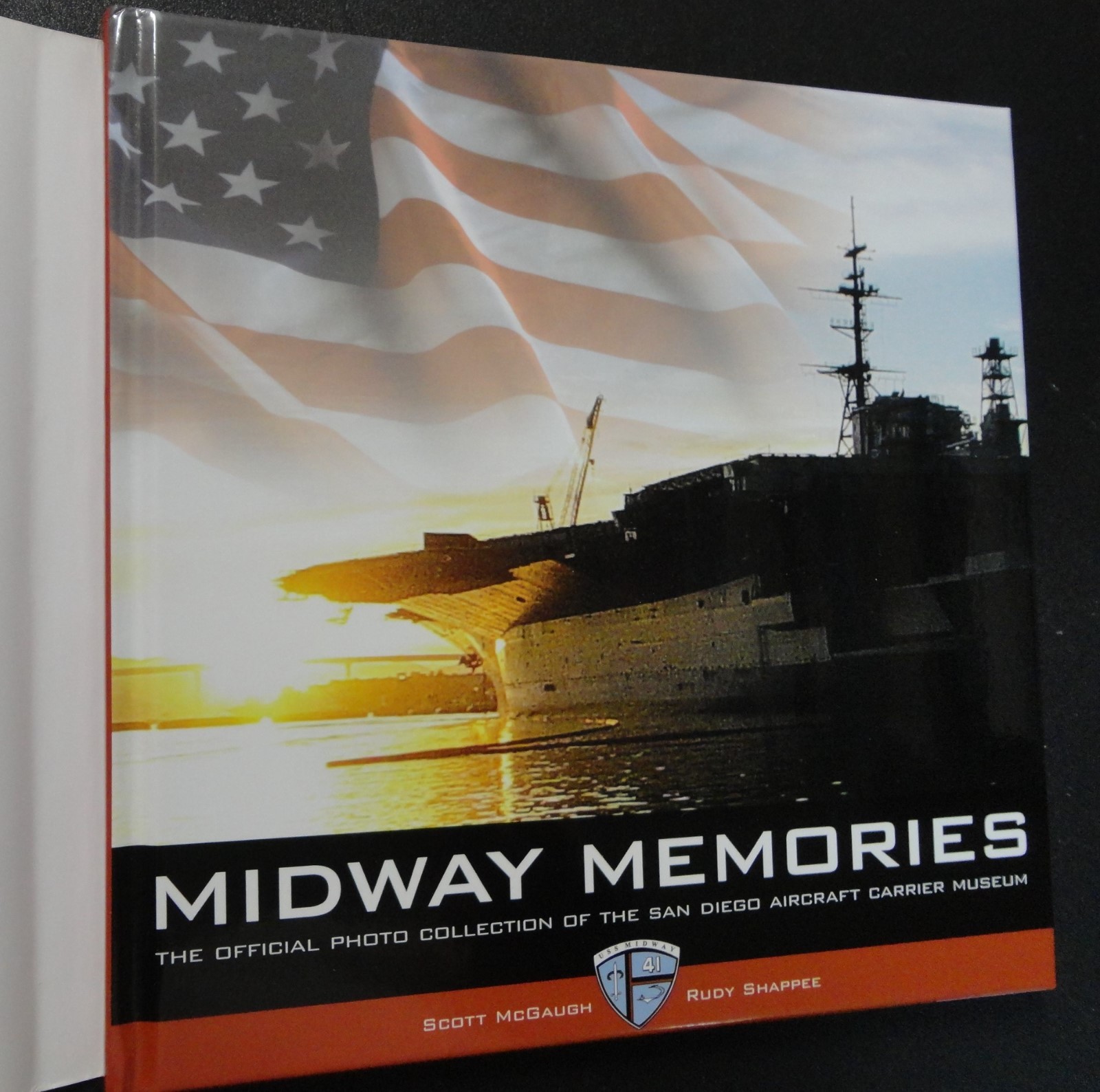 Midway Memories San Diego Navy Aircraft Museum Photo Book SIGNED by S. Mcgaugh