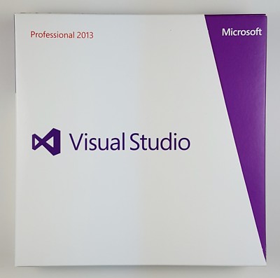 MS Visual Studio 2013 Professional Pro Retail 32/64 Bit C5E-01027 Deutsch 