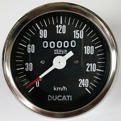 DUCATI 750 SS, 900 SS SPEEDOMETER, CONTACHILOMETRI, TACHOMETER, COMPTEUR VEGLIA