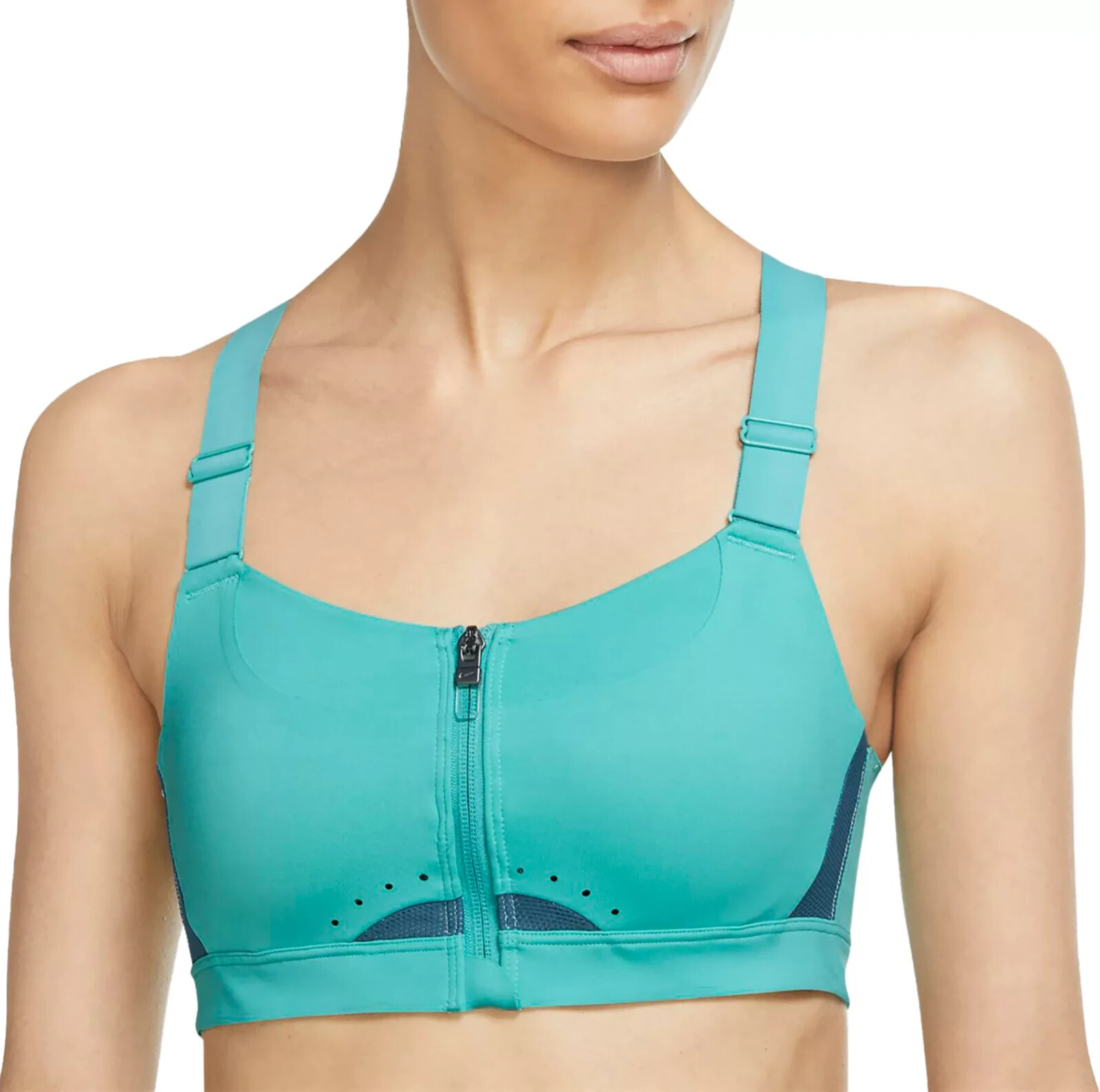 New Nike Women's XS (A-C) - Alpha Front Zip High Support