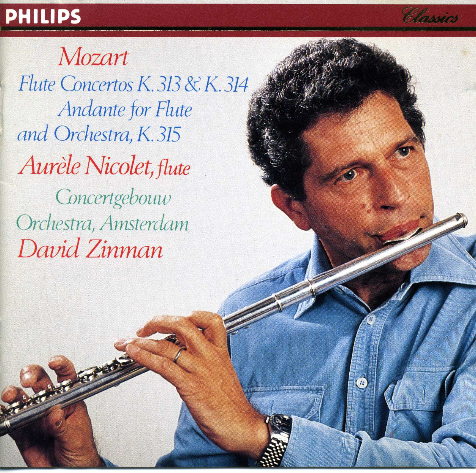 MOZART Aurèle NICOLET Flute Concertos K.313 & K.314 Andante MOZART Aurèle NICOLET Flute Concertos K.313 & K.314 Andante