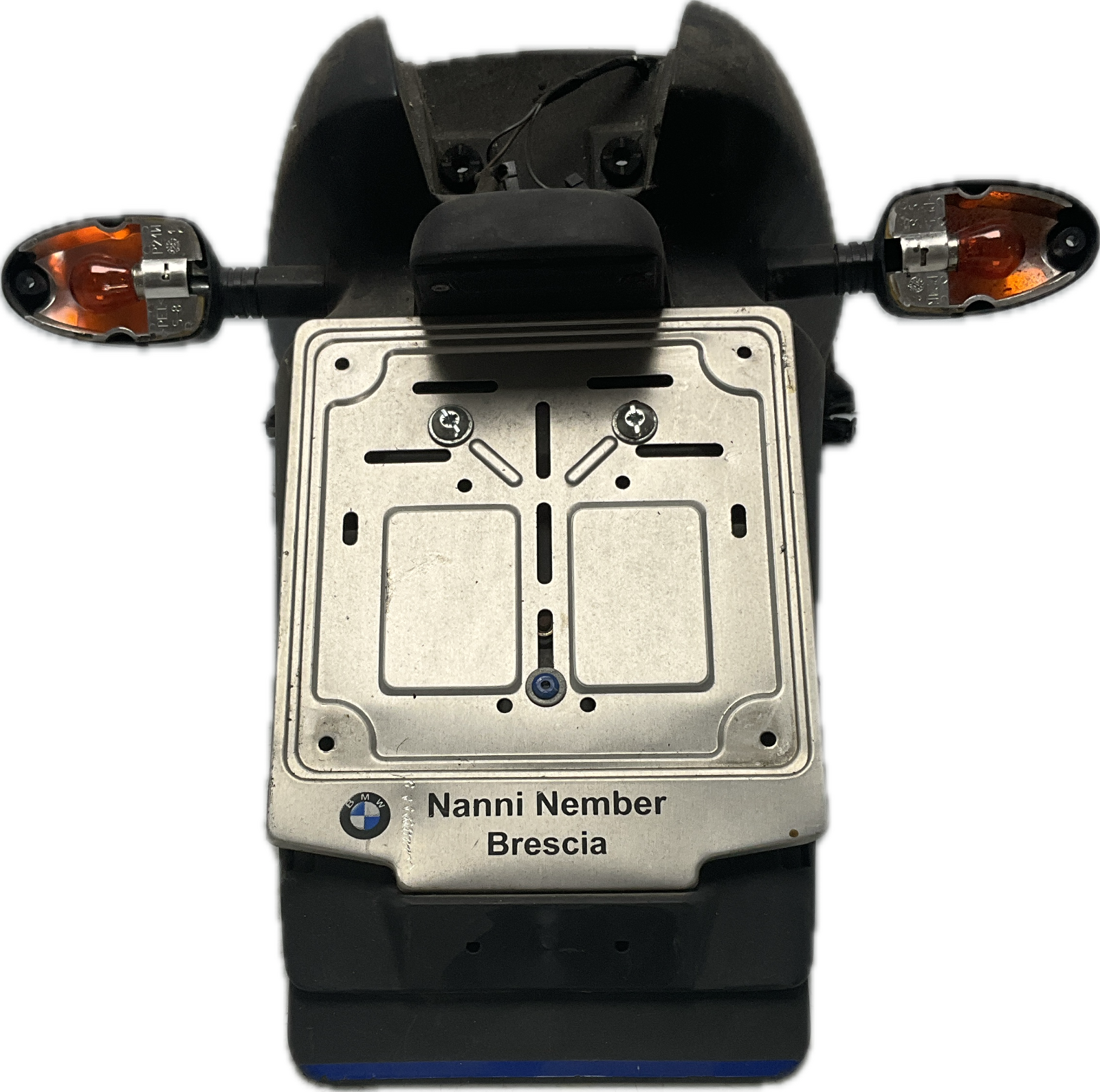 Porta targa con frecce per modello BMW K1000 RS anno dal 2005 ricambio usato