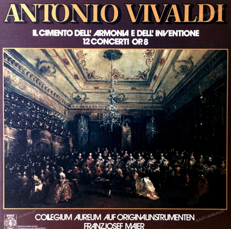 Vivaldi - Il Cimento DellÂ´Armonia E DellÂ´Inventione 12 Concerti Op.8 3lp '