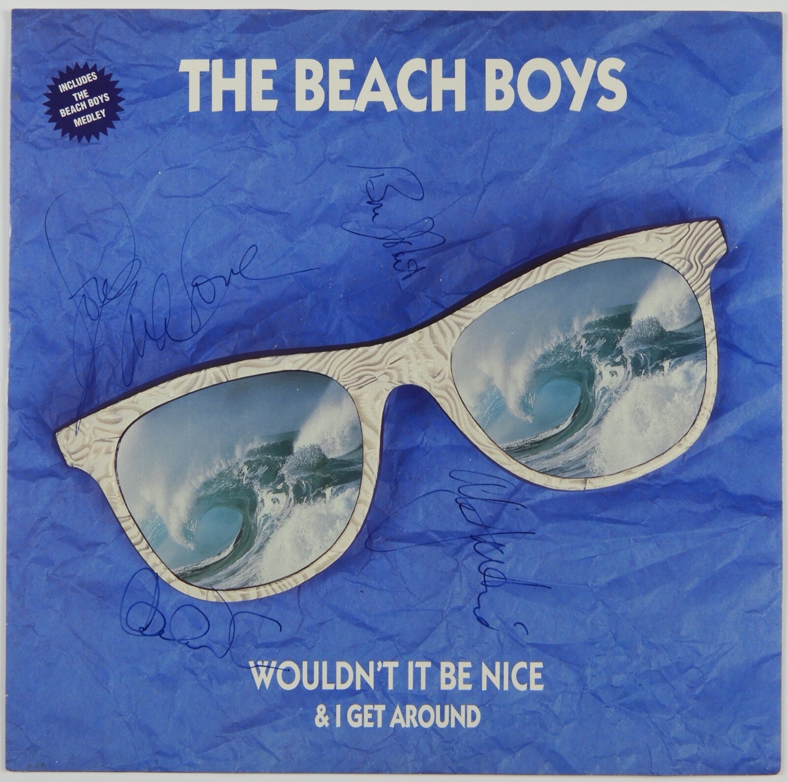 メンバー直筆サイン Beach Boys ベスト CD メンバー直筆サイン Beach Boys ベスト CD