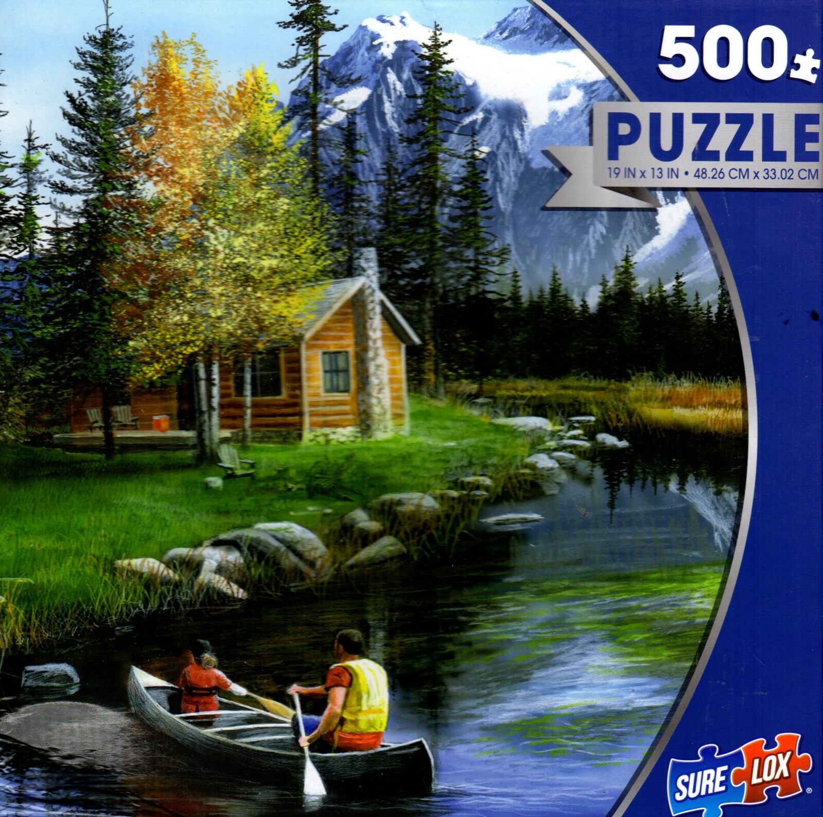 Mountain Canoe by Kevin Daniel 500 Piece Puzzle - Kevin Daniel | eBay