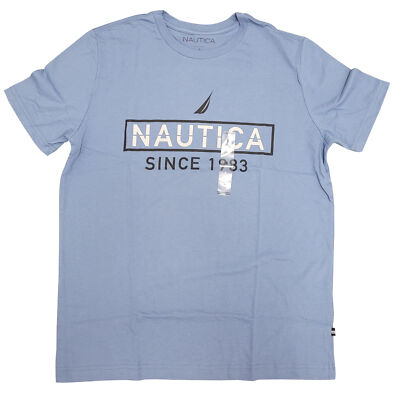

Nautica Moonlight Blue Est. Футболка с рисунком 1983 года