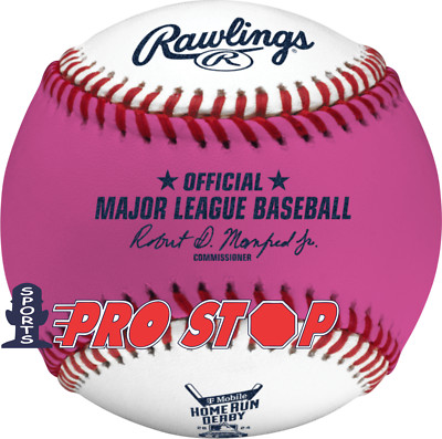 2024 Official Rawlings All Star Game PINK MONEY BALL Home Run Derby Baseball