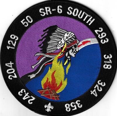 OA SR-6 South 243, 204, 129, 50, 293, 318, 324, 358 BLK Bdr. 6x6 [X-181]