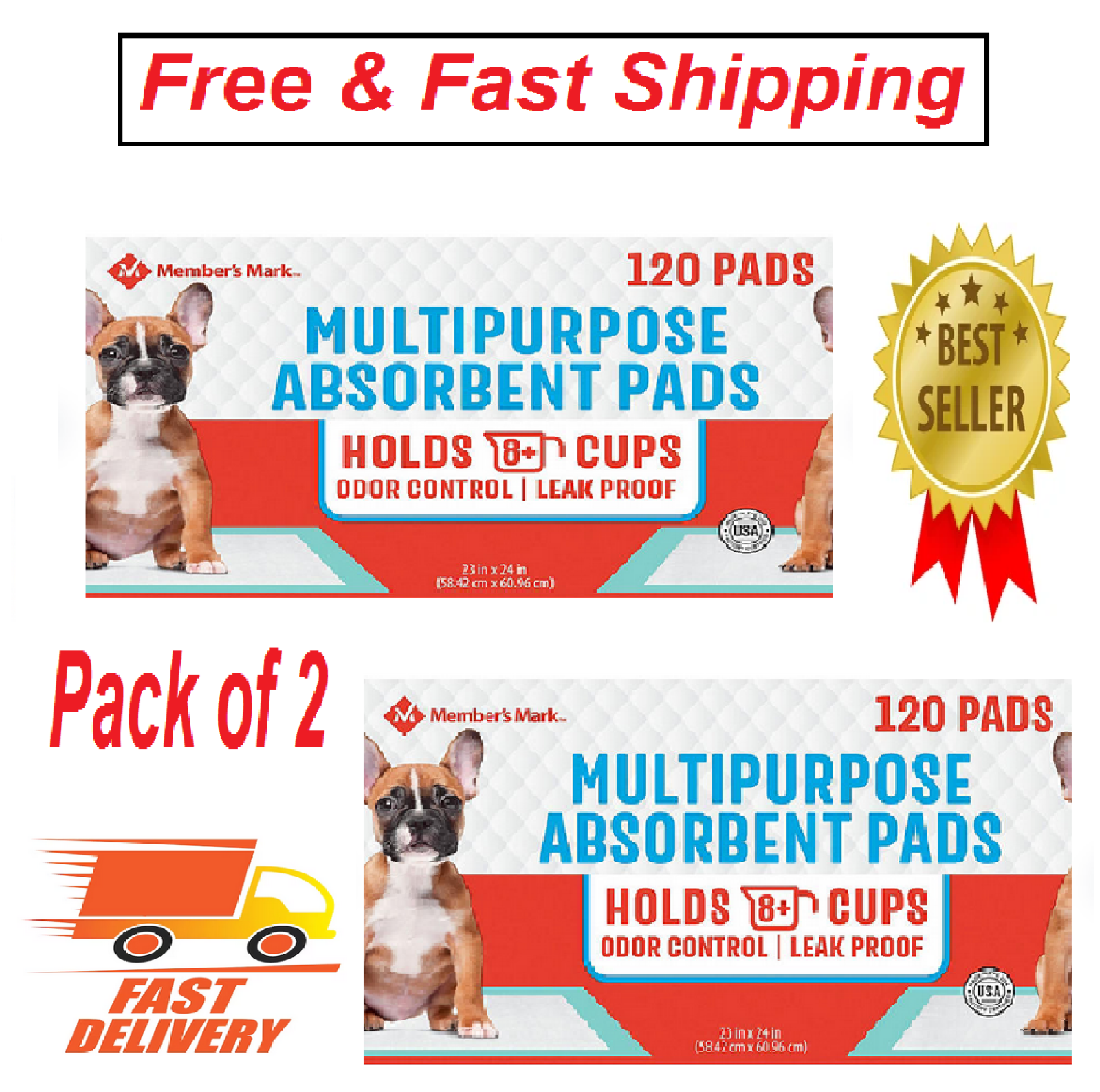 Member's mark pet training pads 120 ct 2025