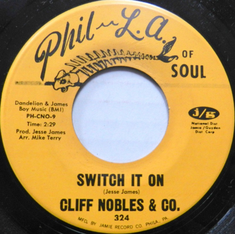 Cliff Nobles & Co 45 Interrupteur It Sur / Burning Desire Phil-La Soul #B188