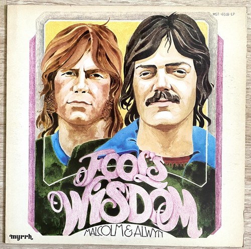 MALCOLM & ALWYN Fool's Wisdom LP Xian Psych Folk Soul Vinyl