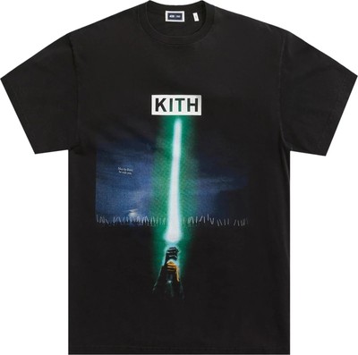 Kith x STAR WARS Jedi Vs Sith Vintage Tee Black Large NWOT (see description)