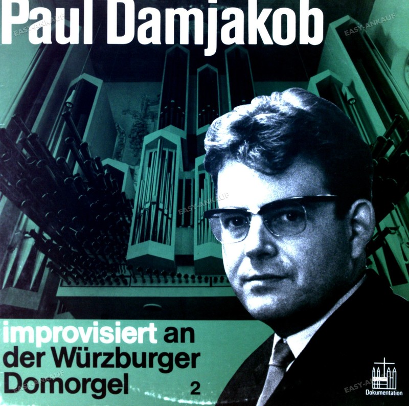 Paul Damjakob - Improvisiert An Der WÃ¼Rzburger Domorgel 2 Lp (Vg+/Vg+) '